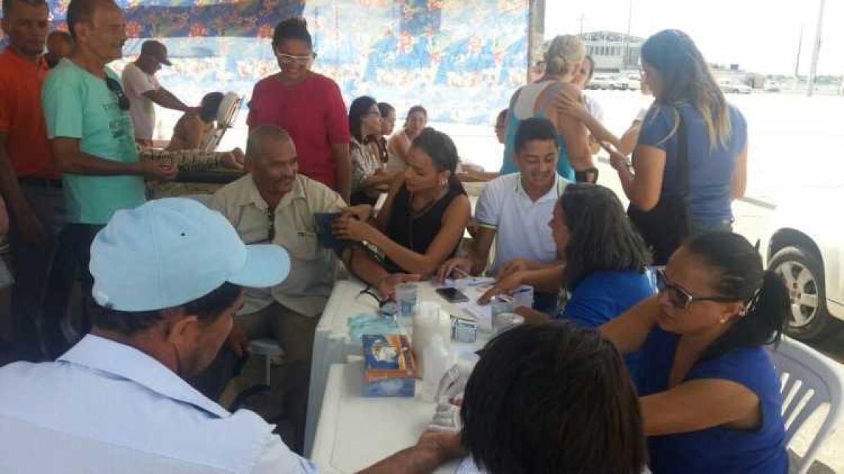Mutirões de atendimento foram realizados pela cidade (Foto: SMS/Aracaju)