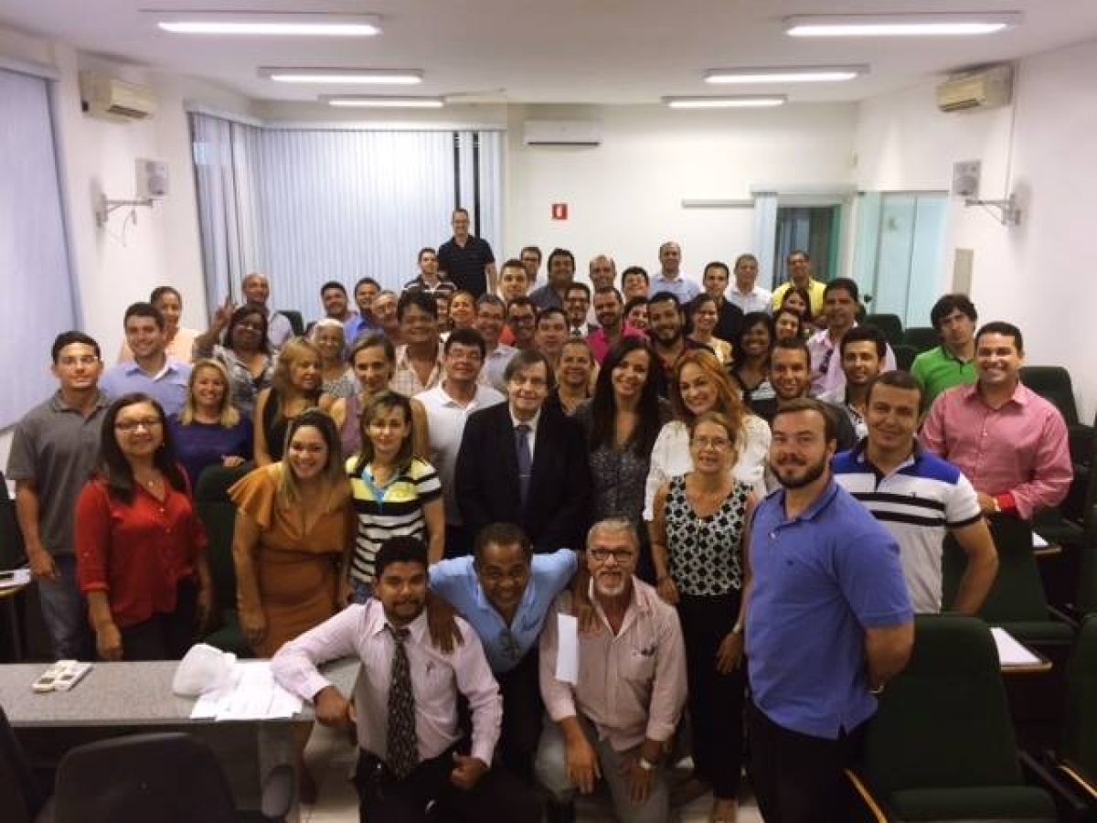 A capacitação foi ministrada pelo perito avaliador judicial e especialista em Avaliação Imobiliária, João Diniz Marcello (Foto: T.Dantas Comunicação e Marketing)