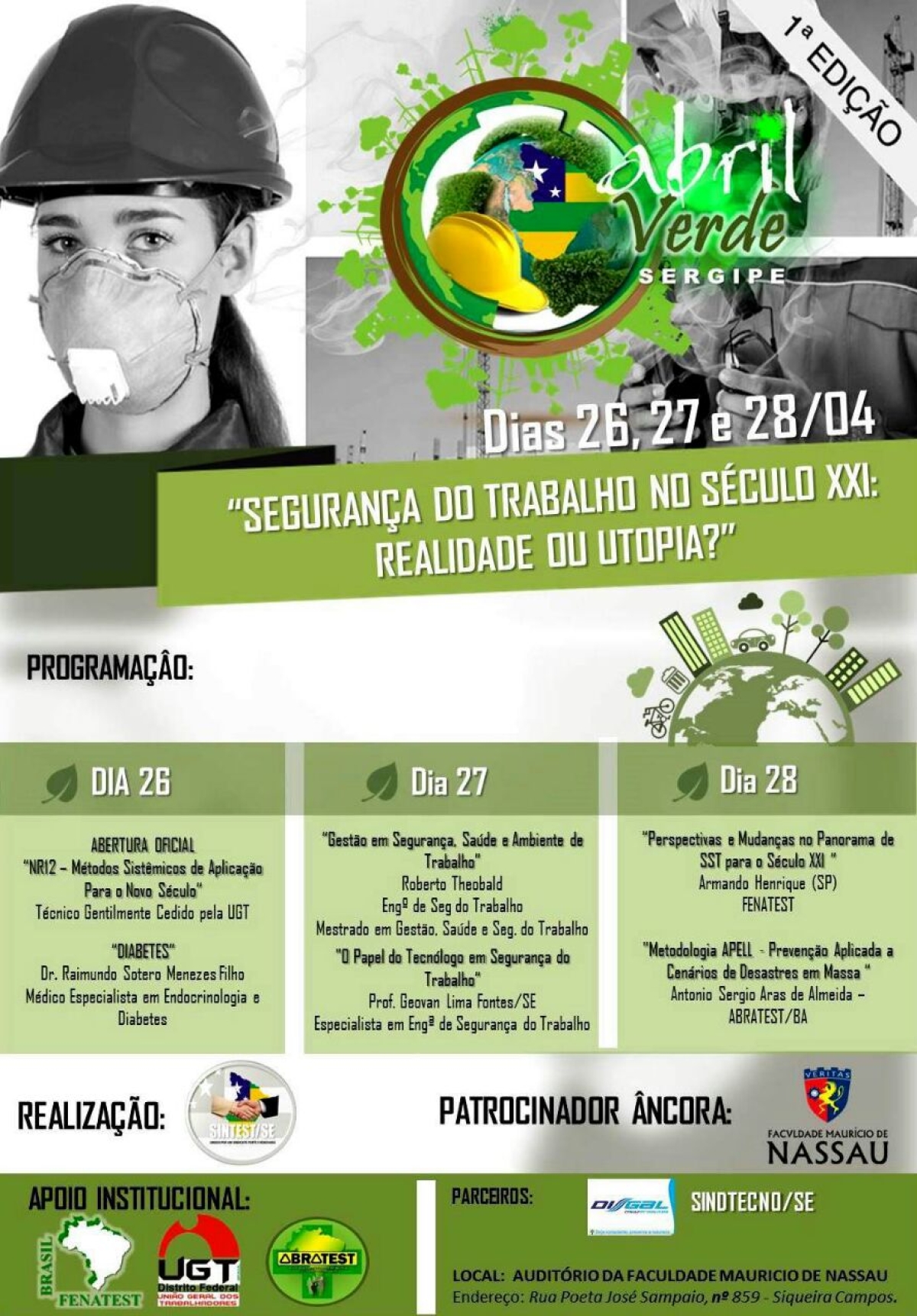 Abril Verde discute perspectivas para o profissional de Segurança no Trabalho no século XXI (Imagem: Divulgação)