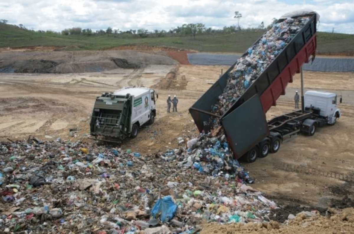 Centro de Gerenciamento de Resíduos Sólidos, em Rosário do Catete (Foto: Arquivo/Portal Infonet) 