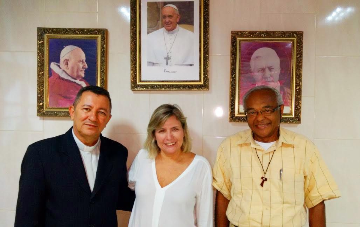 Silvia Fontes visita Dom João José da Costa (Foto: Assessoria Silvia Fontes)
