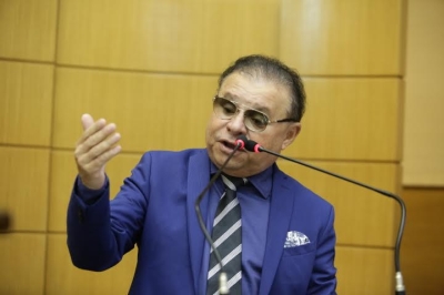 Deputado estadual Gilmar Carvalho (Foto: César de Oliveira/Agência Alese)
