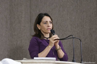 Defensora pública e vereadora Emília Corrêa (Foto: Gilton Rosa/Assessoria Emília Corrêa)