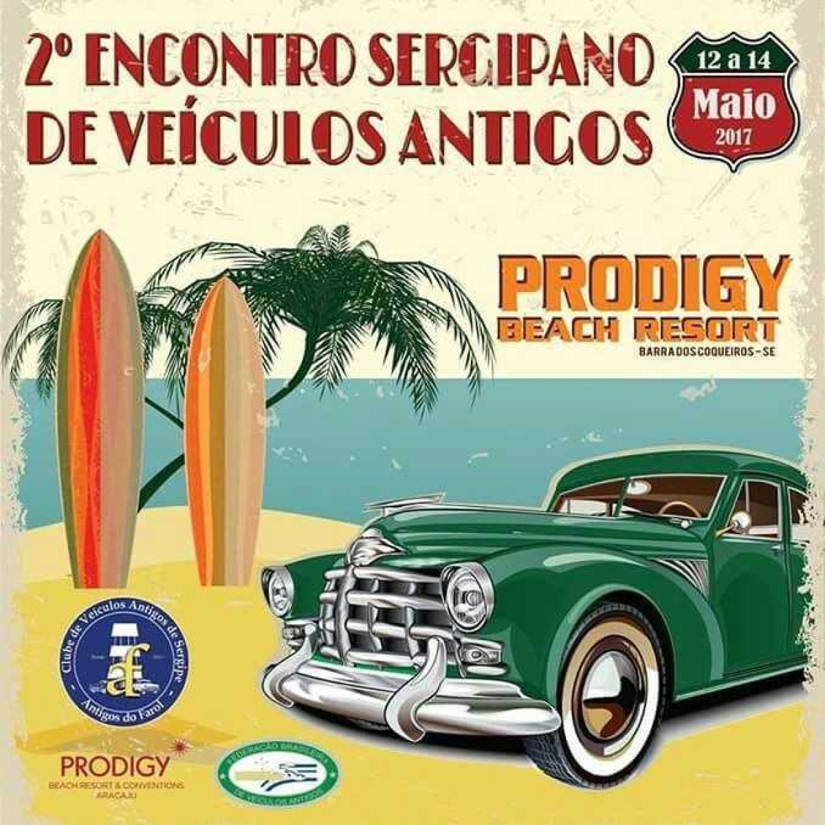 II Encontro Sergipano de Veículos Antigos (Imagem: Divulgação)