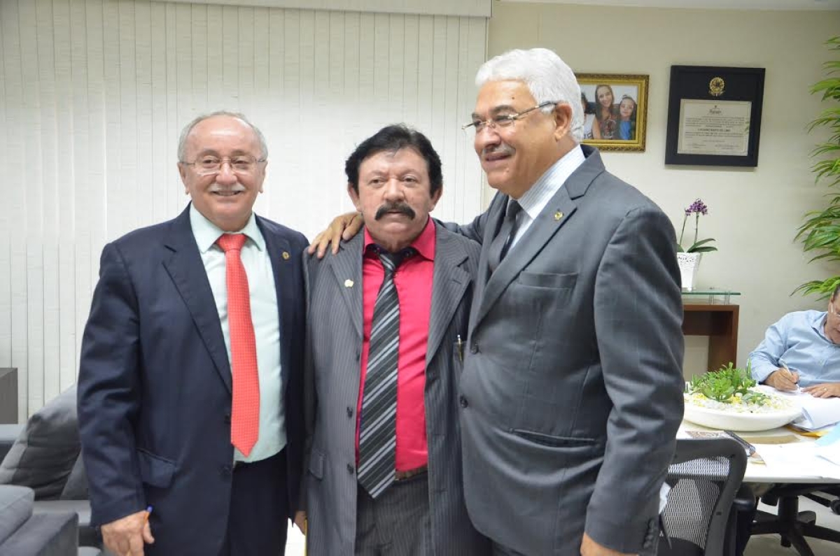 Luciano Bispo destaca jeito despojado de Vardo da Lotérica em visita do vereador à Alese (Foto: Jadilson Simões/Agência Alese)