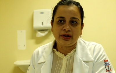 Waldhenice Ferreira, médica da radioterapia do Huse, afirma que não houve desassistência mesmo com a parada do serviço (Foto: SES/SE)