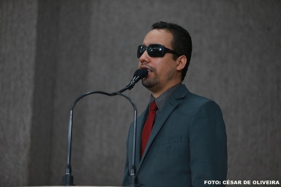 Vereador Lucas Aribé (Foto: César de Oliveira)