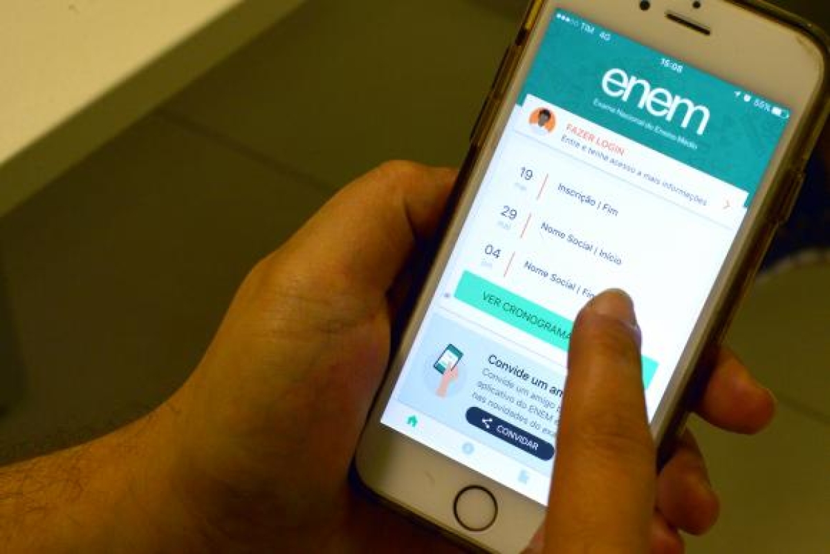 As inscrições poderão ser feitas até as 23h59 no site do Enem (Foto: Marcello Casal Jr./Agência Brasil)