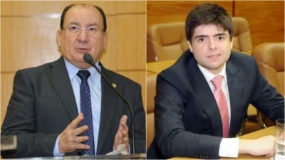 Deputados Augusto e Paulinho retomam suas atividades na Alese (Foto: Agência Alese))