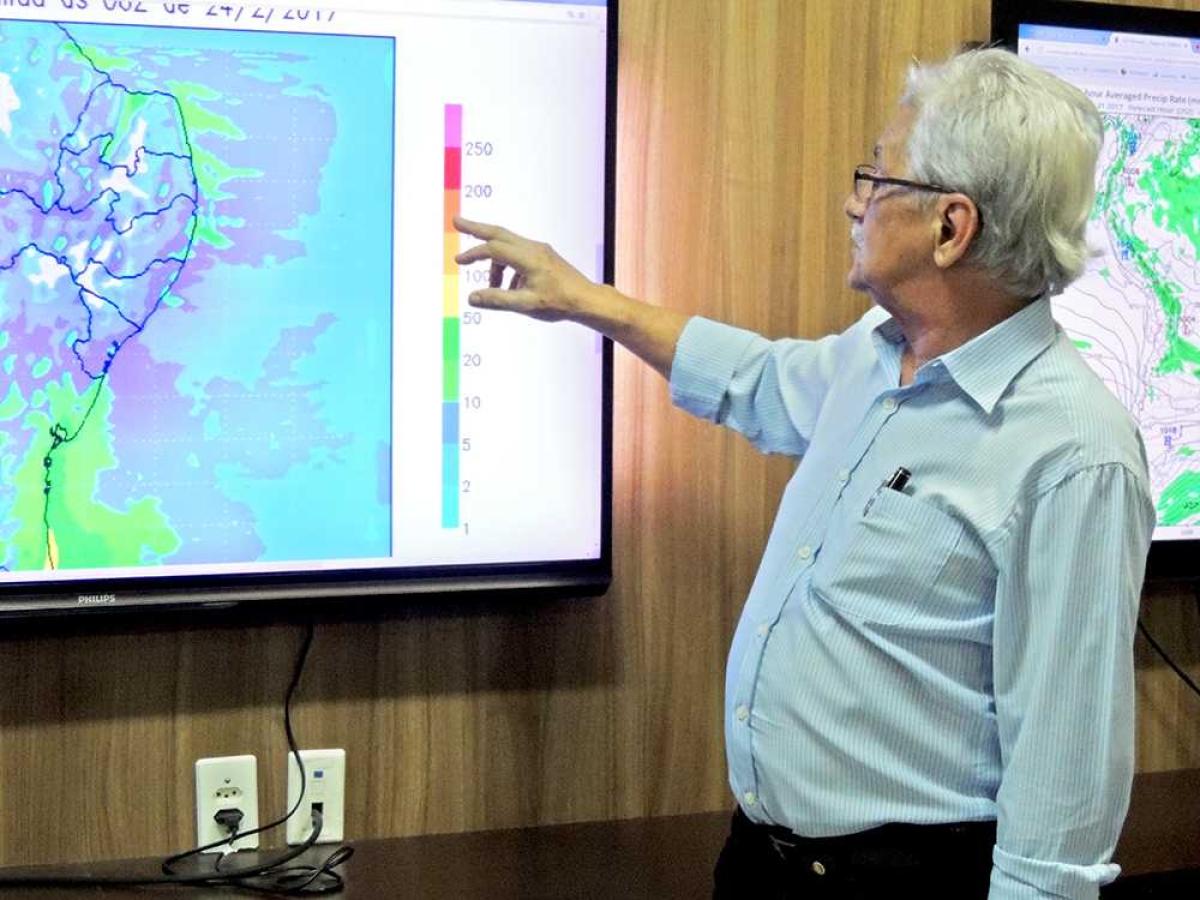 O meteorologista frisou ainda que o período chuvoso em Sergipe começou em abril e deve se prolongar até agosto (Foto: Arquivo Semarh/SE)