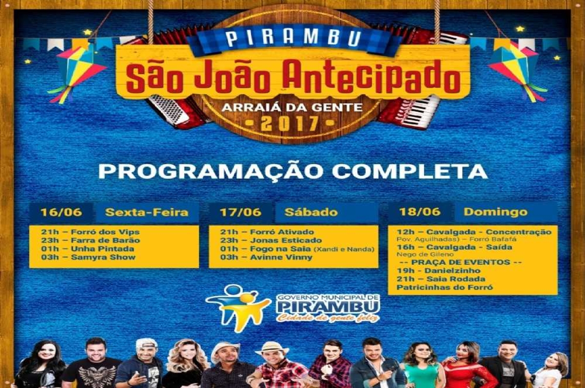 A festa acontece entre os dias 16 e 18 de junho (Imagem: Divulgação)