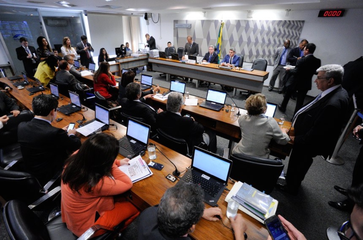 CCJ confirma votação da reforma trabalhista dia 28 (Foto: Edilson Rodrigues/Agência Senado)