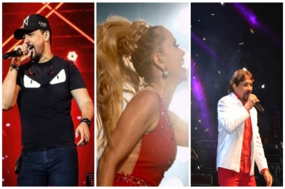  Xand, Joelma e Adelmário agitam Forró Siri (Fotos: Divulgação)