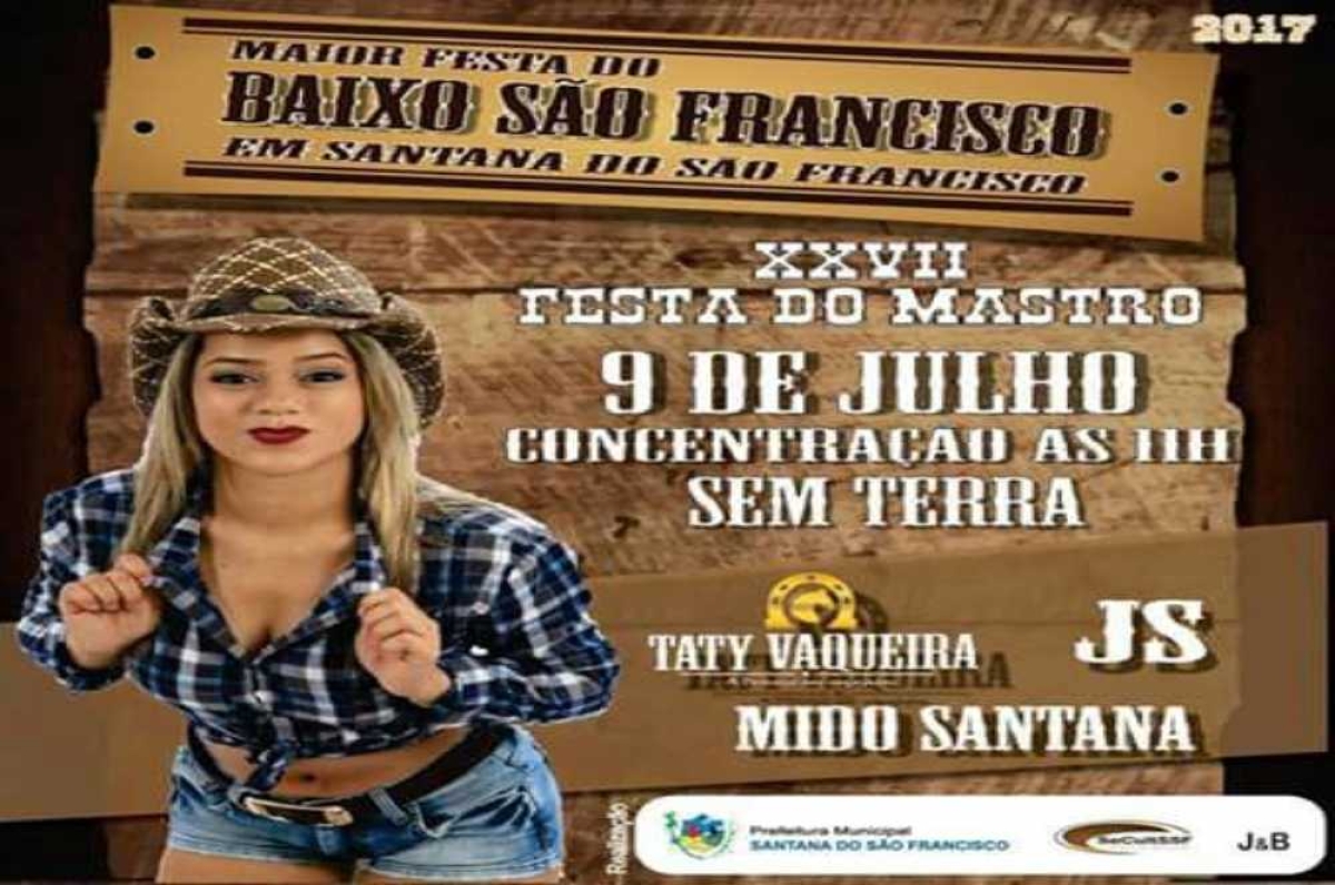 27º matro de Santana do São Francisco acontece dia 9 (Imagem: Divulgação)