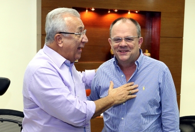 Belivaldo Chagas assume o governo pelos próximos 16 dias (Foto: André Moreira/ASN)