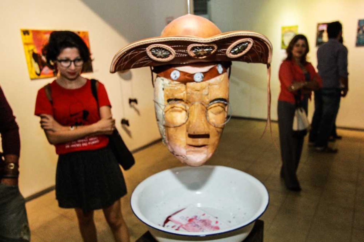 Ícones do cangaço nordestino compõem a exposição (Foto: Pritty Reis/Secult/SE)