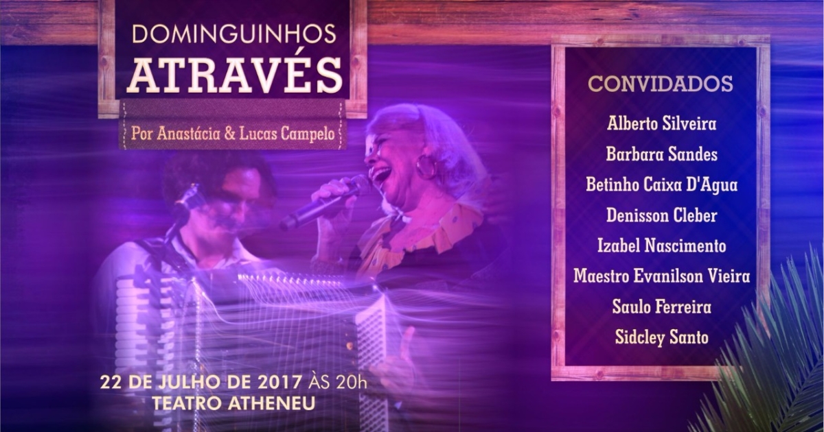 Lucas Campelo e Anastácia se unem em reverência a Dominguinhos (Imagem: Divulgação)