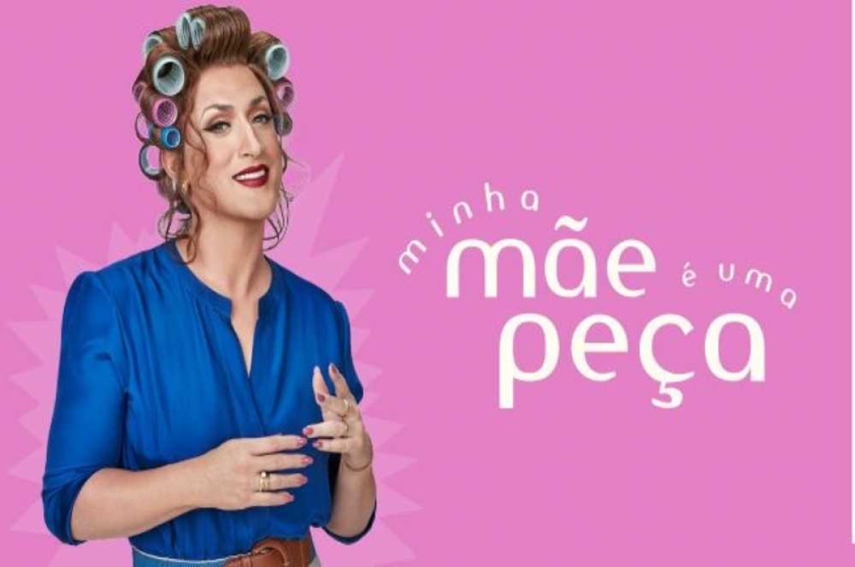 Humorista traz o espetáculo ??Minha mãe é uma peça?? (Foto: Divulgação)