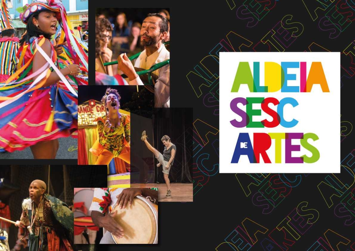 Aldeia Sesc de Artes: 250 horas de programação gratuita (Imagem: Divulgação)