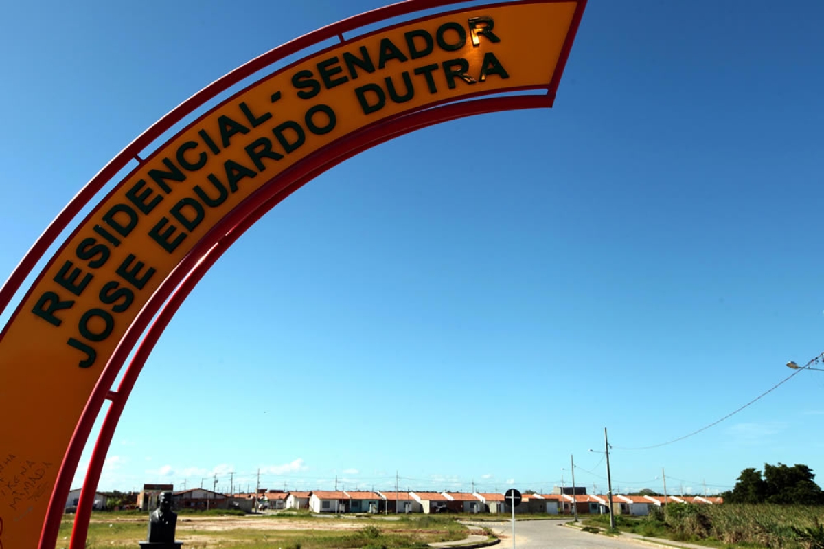 No Residencial José Eduardo Dutra foram quase 600 unidades entregues (Foto: André Moreira/ASN)