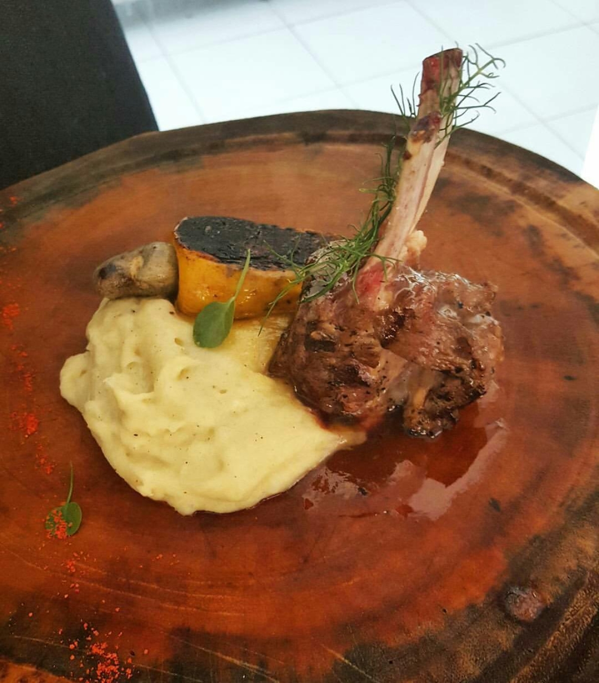 Prato vencedor do Enchefs-SE 2017 profissional (Foto: Kimberly Dantas)