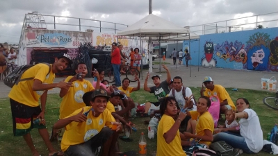 1º Encontro de Grafiteiros Nossa Senhora de Socorro (Foto: Divulgação/Secult)