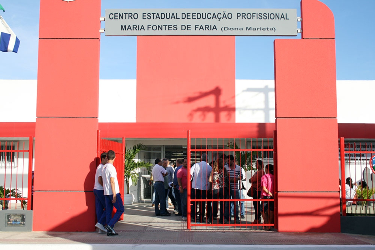 Centro Estadual de Educação Profissional Maria Fontes de Faria (Foto: Eugênio Barreto/Seed/SE)
