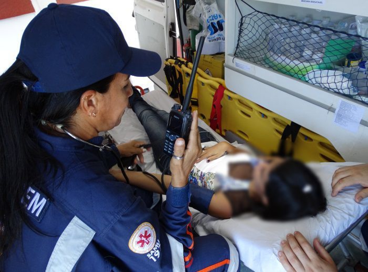 Em sete dias, número de trotes equivale a 71% do total de atendimentos feitos pelo Samu (Foto: SES/SE)