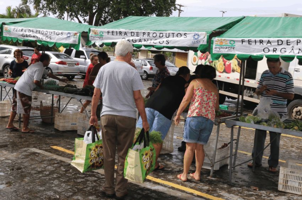 Emdagro evidencia feiras e pontos de vendas de produtos orgânicos (Foto: Emdagro) 
