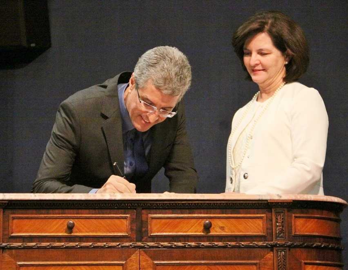 Orlando Rochadel é reconduzido ao cargo de Conselheiro Nacional do Ministério Público (Foto: Sérgio Almeida/CNMP/SE)