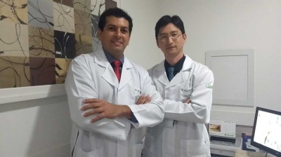 Dr. Igor Nunes e Dr. Andre Yoichi (Foto: Assessoria Canal Viva Bem)