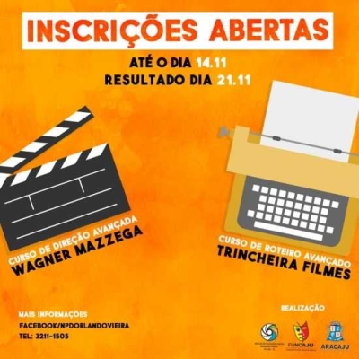 Inscrições para os cursos já podem ser feitas (Imagem: Funcaju)