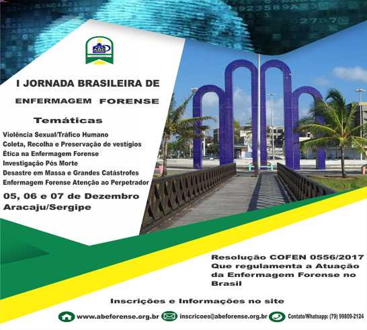 I Jornada Brasileira de Enfermagem Forense (Imagem: Divulgação/Abeforense)