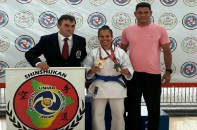 Karatê: Sergipana conquista ouro e bronze em Brasileiro (Foto: Divulgação)