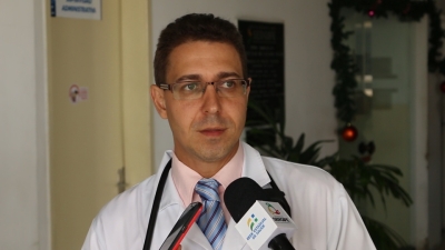 Mmédico e Referência Técnica da Área Vermelha do Huse, Renato Mesquita (Foto: SES/SE)