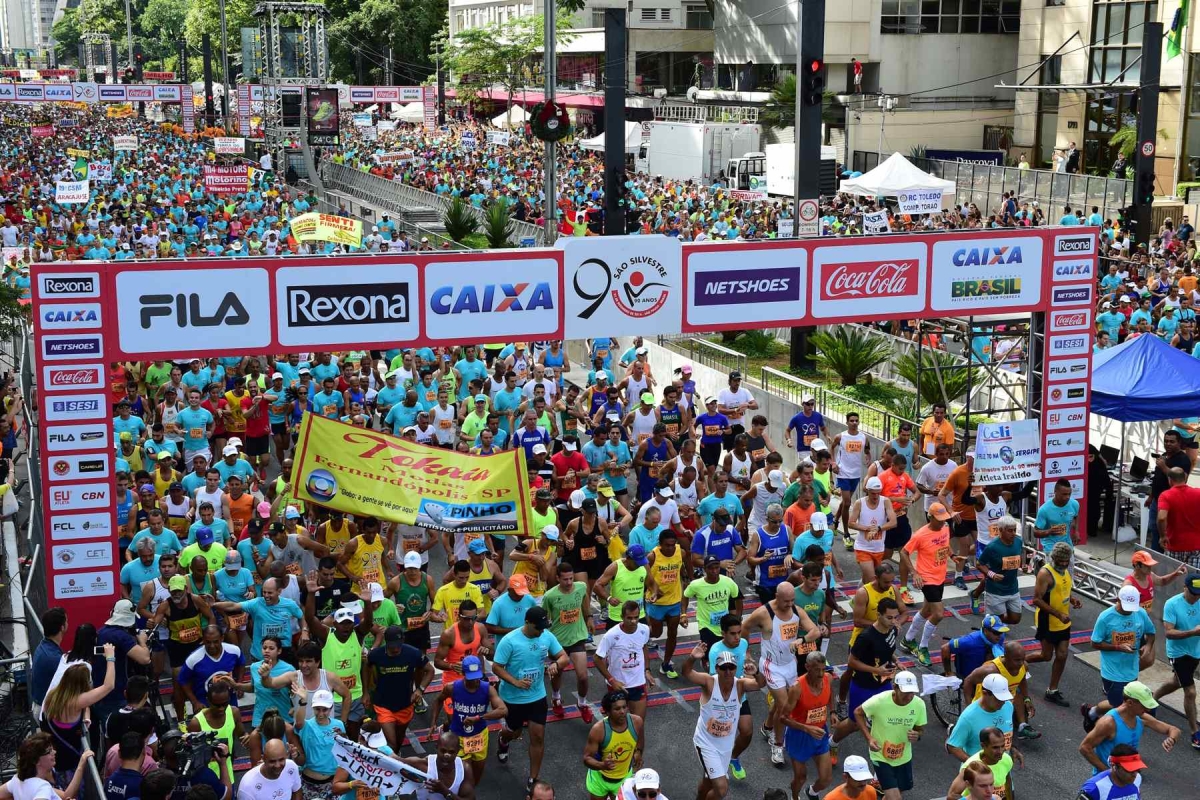 Sergipanos participam da Corrida São Silvestre (Foto: Assessoria Seel/SE)