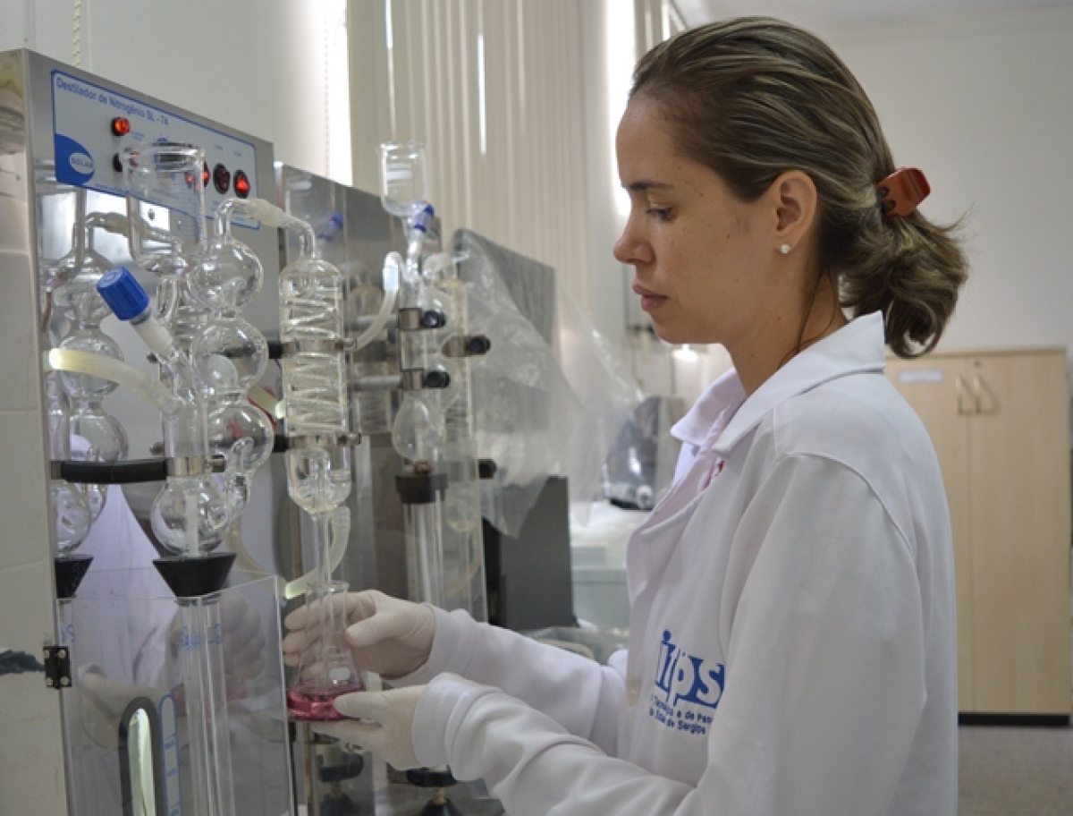Laboratório de Ensaios Inorgânicos do ITPS/Sergipe recebe certificado de qualidade em análise foliar (Foto: ITPS/SE)