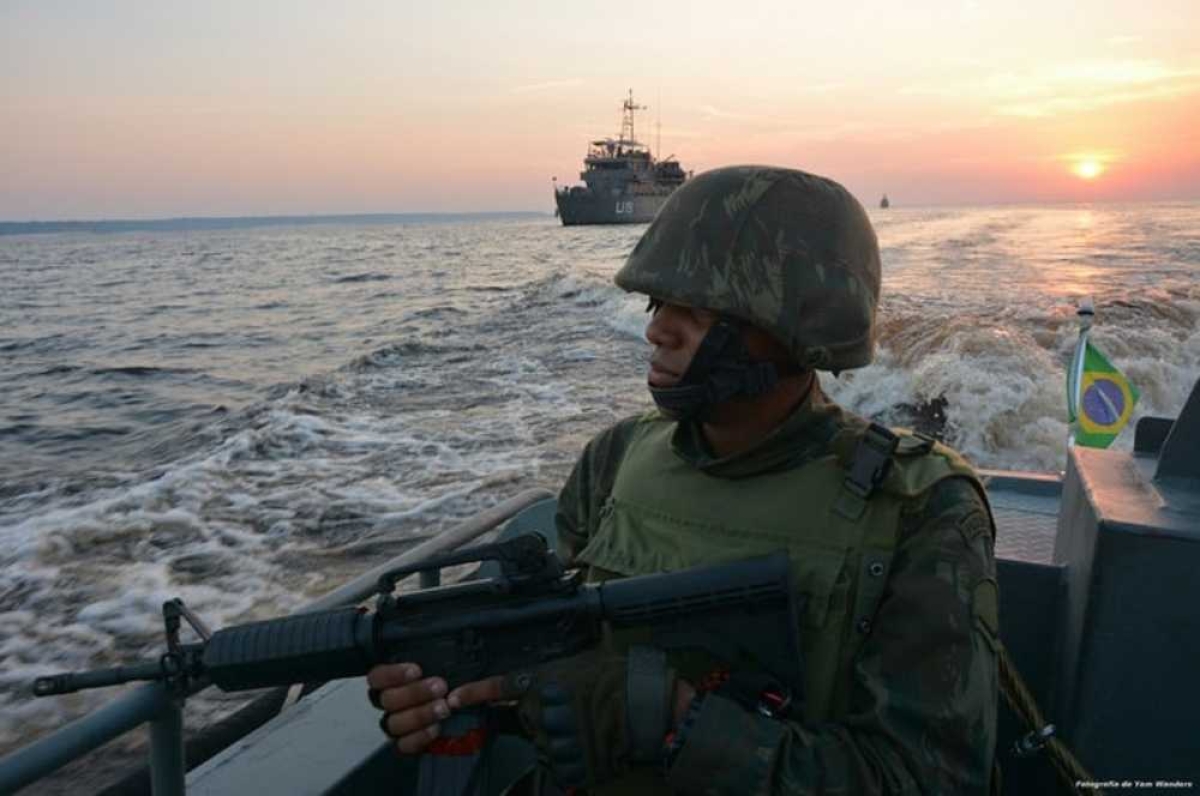 Soldado Fuzileiro Naval: 1.300 vagas para nível médio (Foto: Marinha do Brasil)