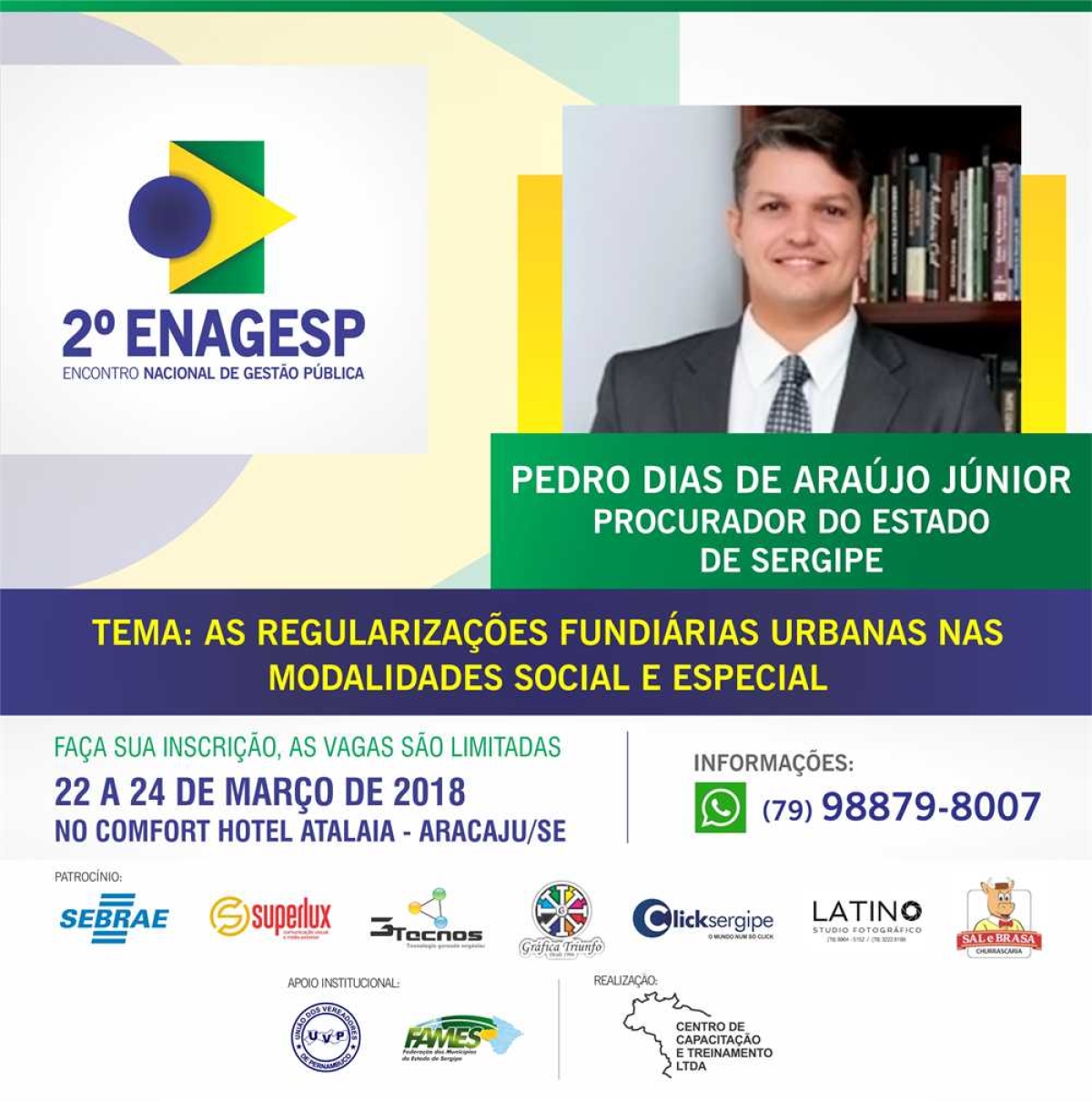 2° Enagesp: Crescimento urbano desorganizado dificulta projetos nos municípios (Imagem: Divulgação)