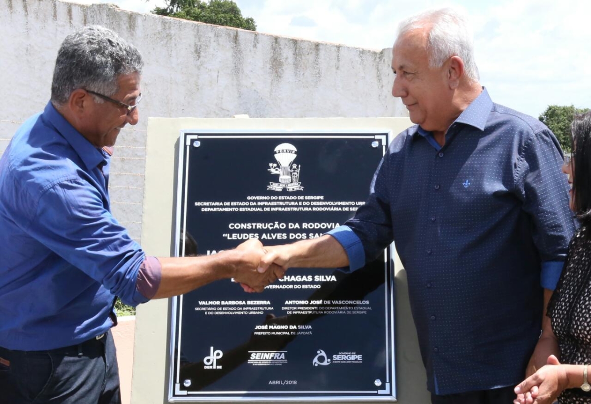Governador de Sergipe entrega rodovia Japoatã-Propriá (Foto: Jorge Henrique/ASN)
