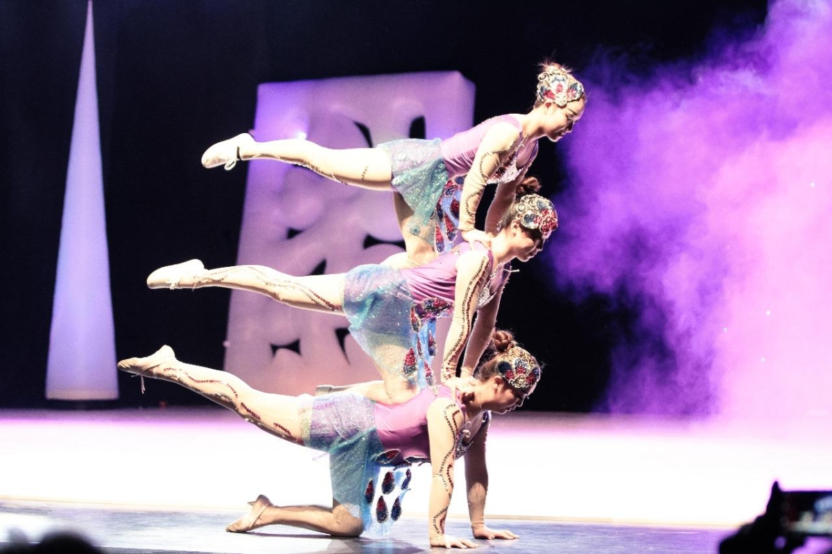 Espetáculo "On Ice Mundo da Imaginação", do Circo da china no Gelo (Foto: Divulgação)
