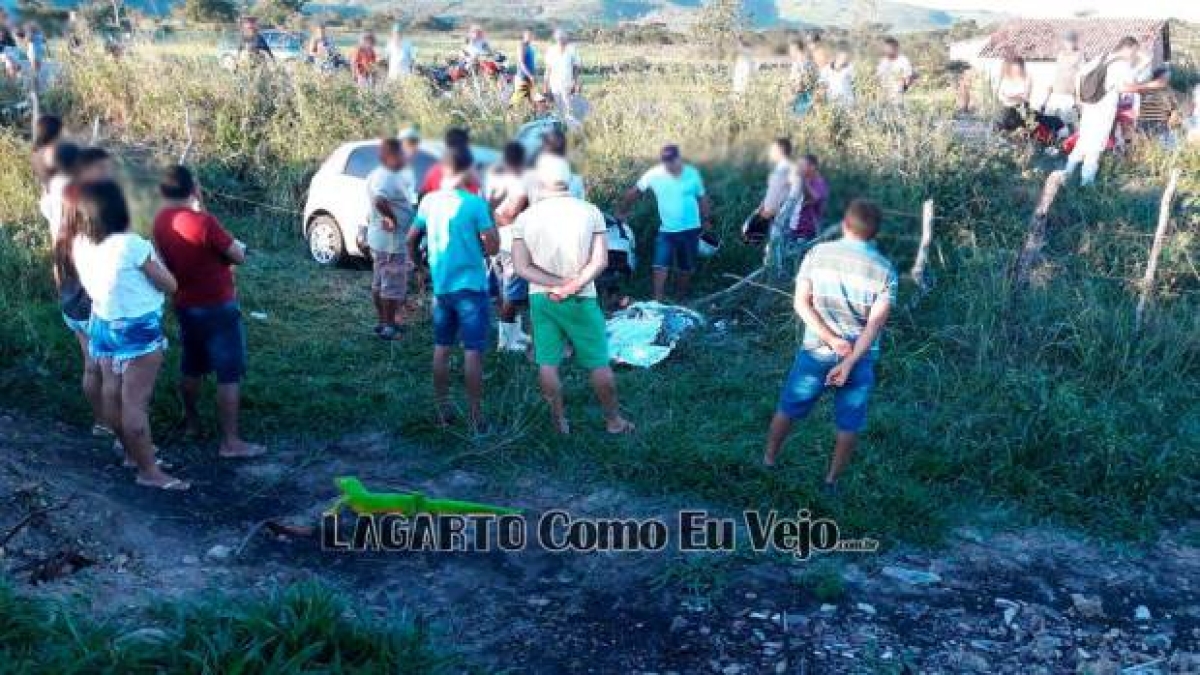 Motociclista morre em acidente na rodovia entre Lagarto e Simão Dias (Foto: Lagarto Como Eu Vejo)