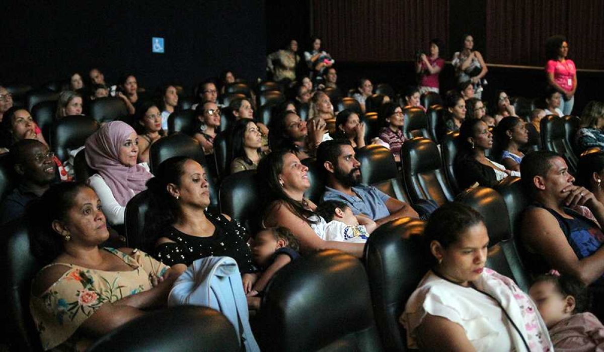 CineMaterna em Aracaju (Foto: Victor Caldas)