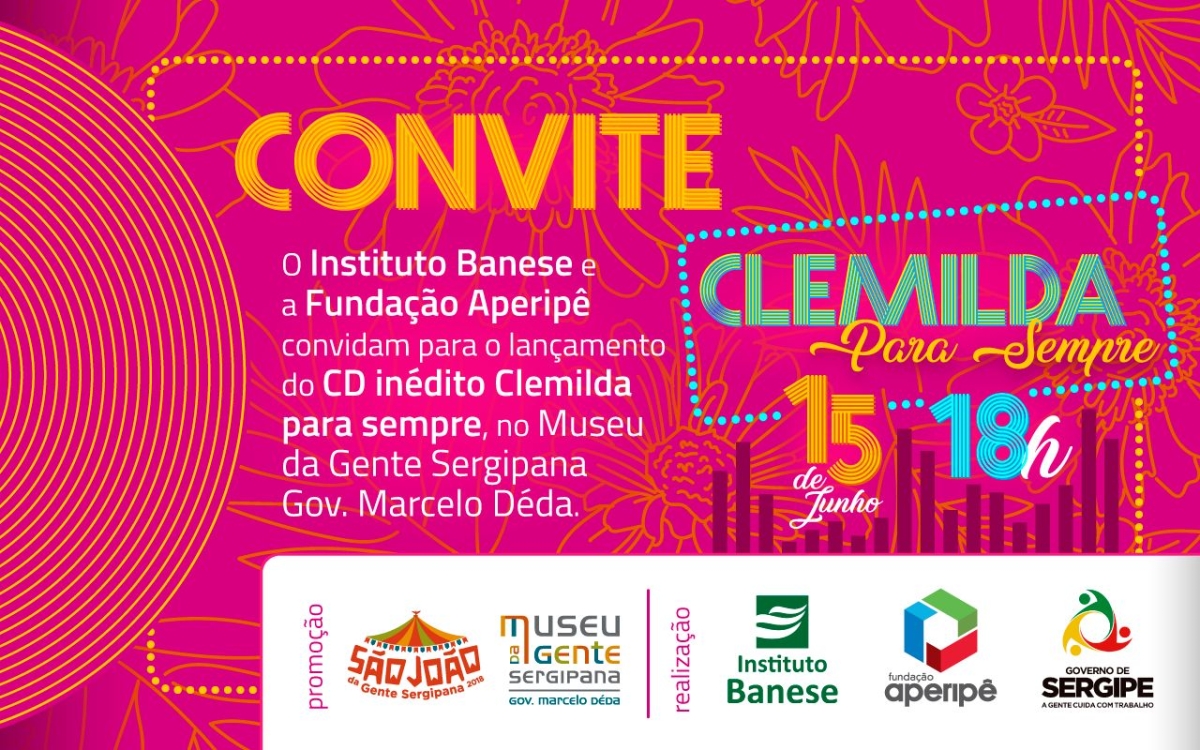 São João da Gente Sergipana homenageia a cantora Clemilda com lançamento de CD inédito (Imagem: Divulgação)