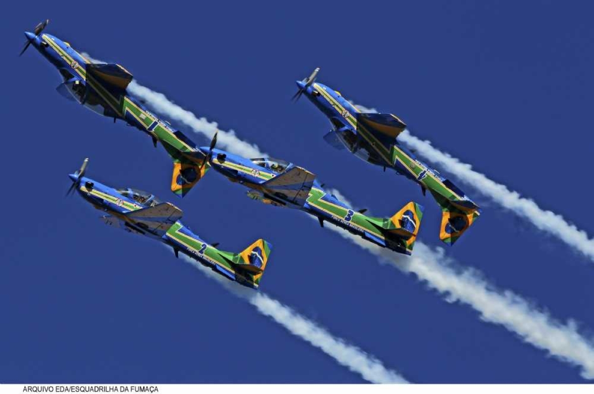 Aracaju vai receber apresentação da Esquadrilha da Fumaça (Foto: Sargento Ribeiro e Equipe Gopro)