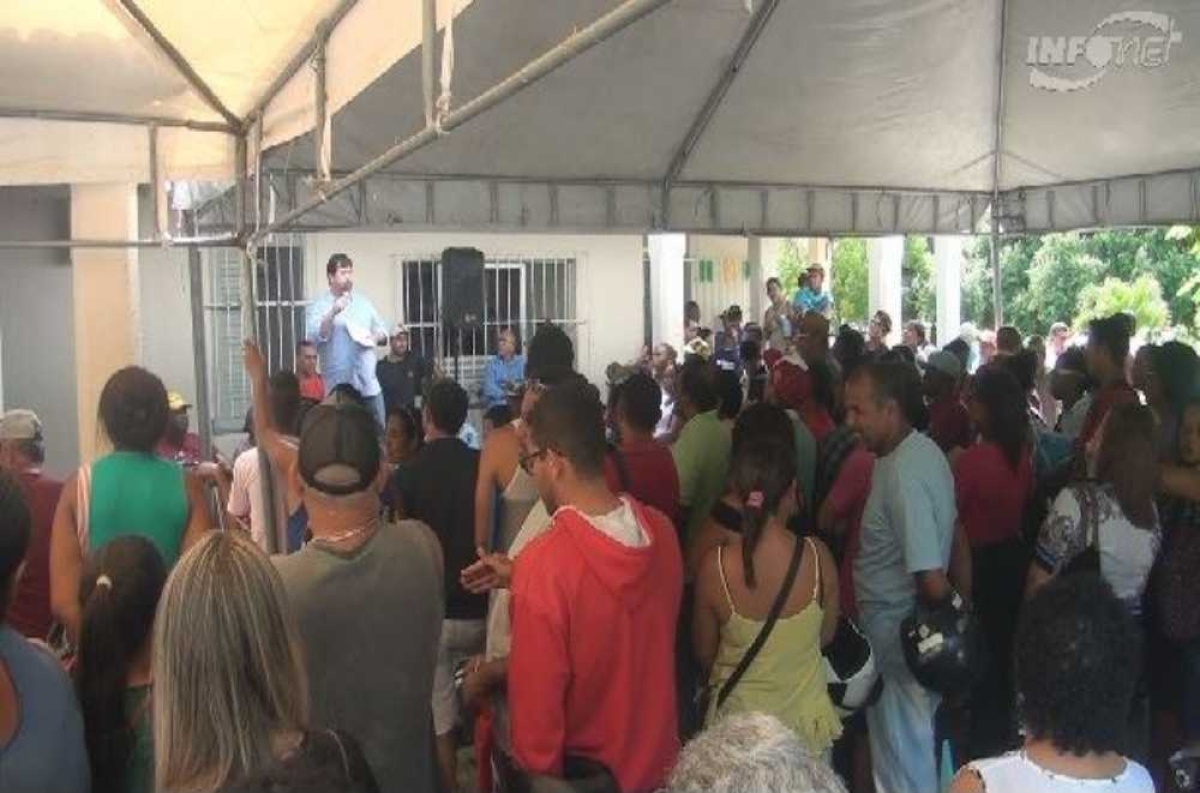 Mais de 700 pessoas concorriam as vagas para o evento (Foto: Portal Infonet)