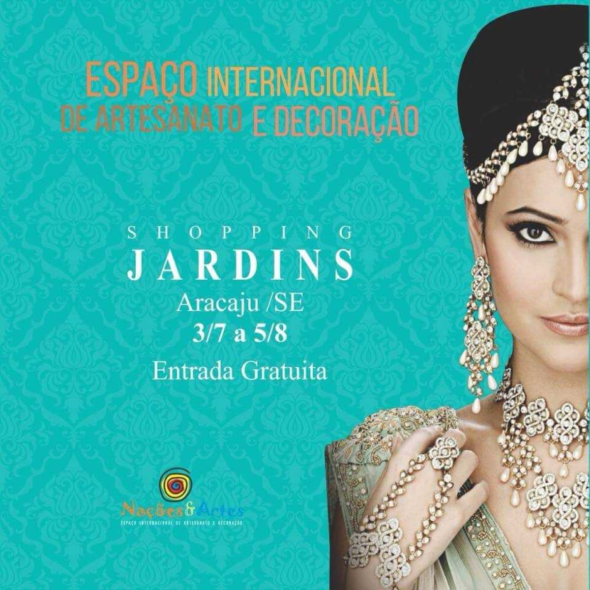 Shopping Jardins traz preciosidades do artesanato mundial para Aracaju (Imagem: Divulgação)