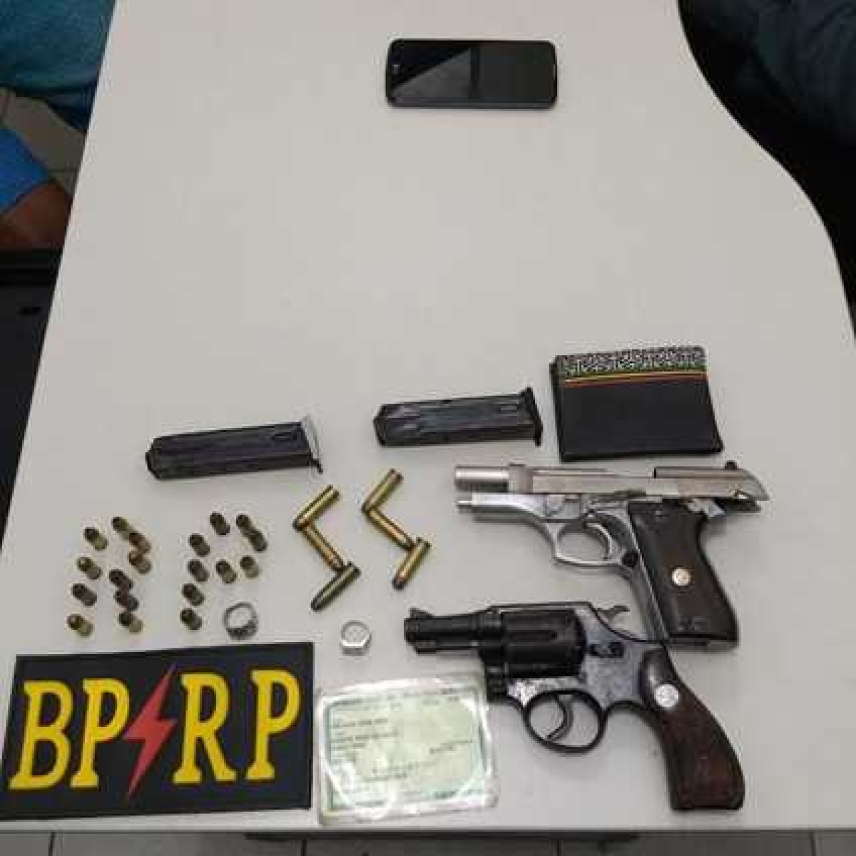 Radiopatrulha apreendeu 91 armas de fogo no primeiro semestre de 2018 (Foto: PM/SE)