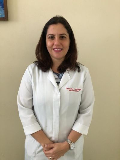 Infectologista do Huse, Manuela Santiago Freitas (Foto: SES/SE)