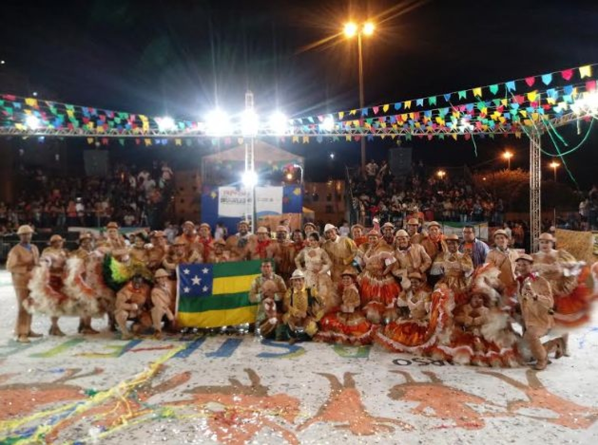 Sergipe conquista 2º lugar em Campeonato Brasileiro de Quadrilhas Juninas (Foto: Assessoria Conaqj)